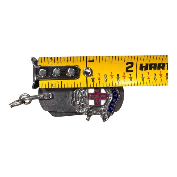 Vtg Jamaica Multi-Tool Keychain Pendant Bottle Opener & Folding Knife Stainless - Picture 6 of 8